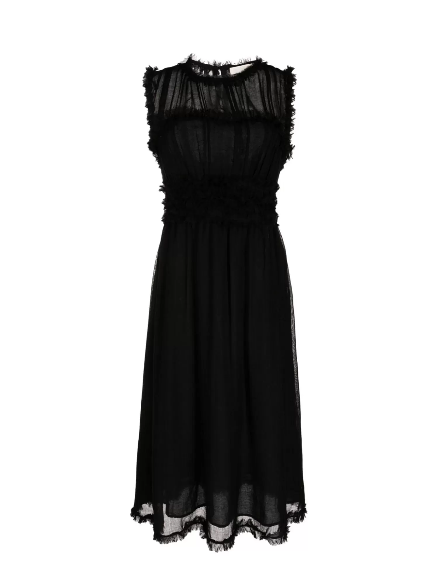 Dresses*ULLA JOHNSON ABERDEEN DRESS NOIR BLACK