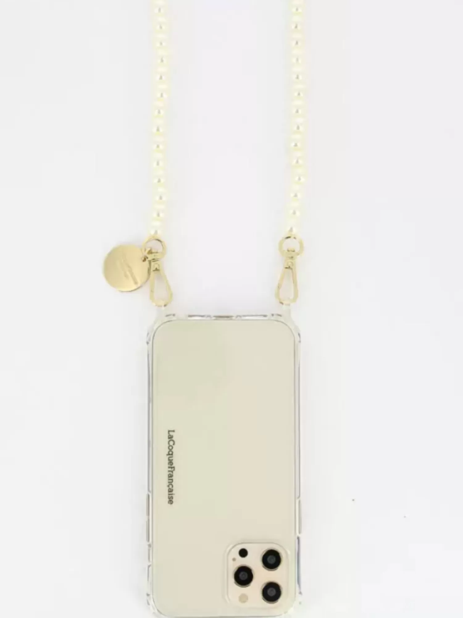 Phone Chains & Cases*LA COQUE FRANCAISE AGATHE PHONE CHAIN PEARL