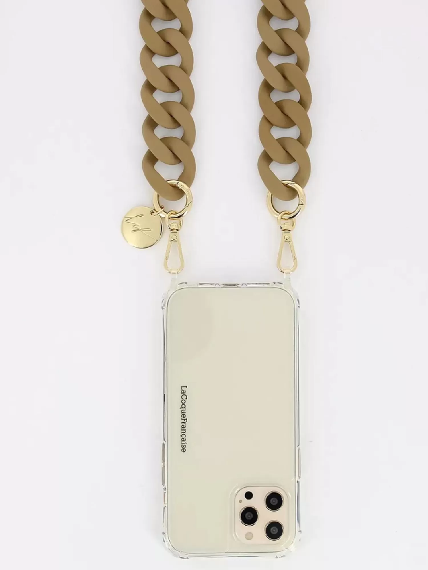 Phone Chains & Cases*LA COQUE FRANCAISE ALICE PHONE CHAIN MATTE BEIGE