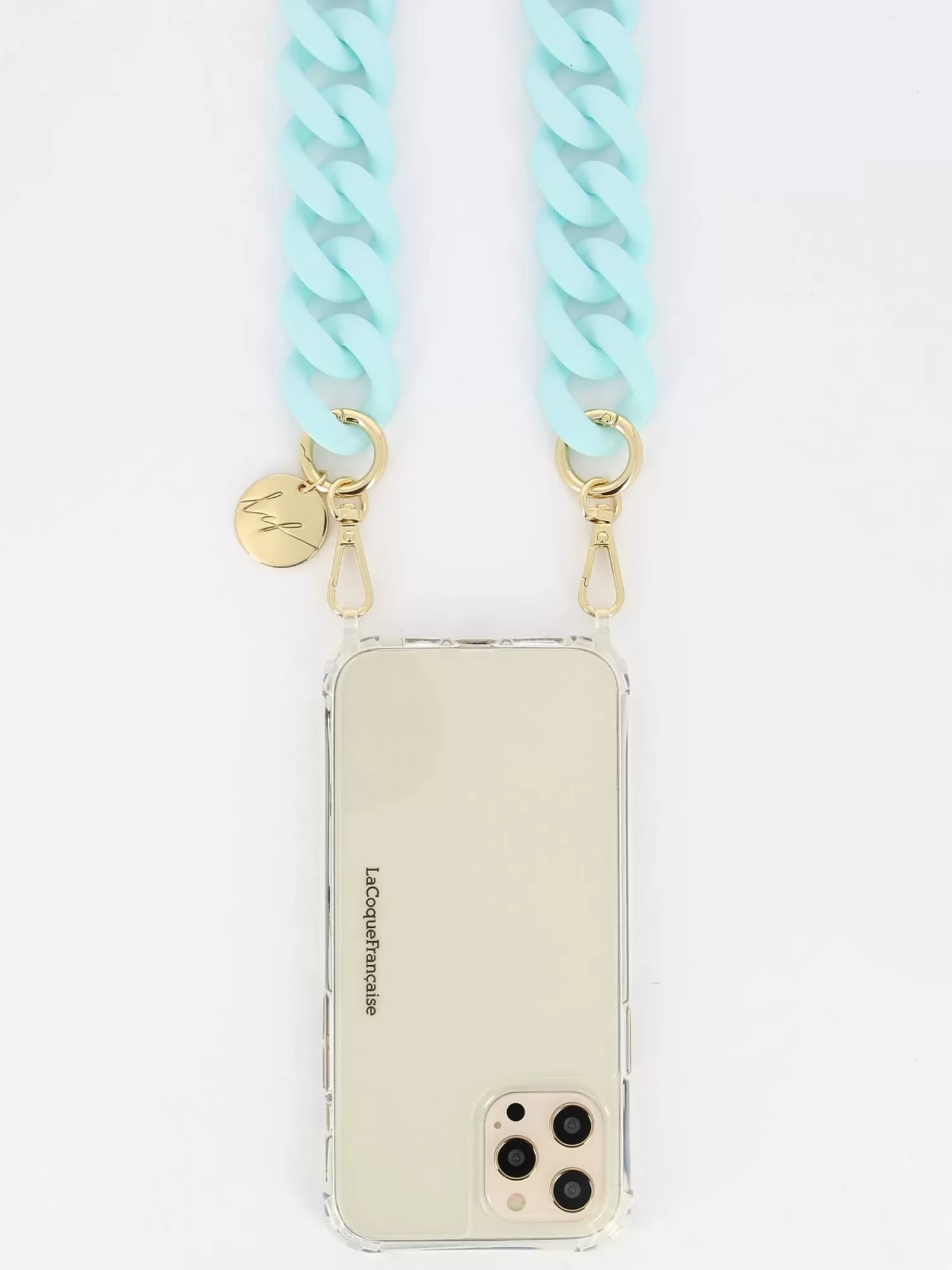 Phone Chains & Cases*LA COQUE FRANCAISE ALICE PHONE CHAIN MATTE PASTEL BLUE