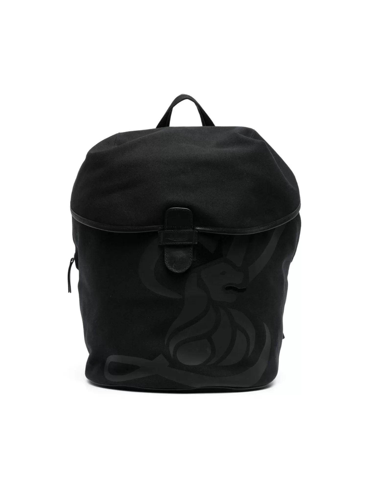 Bags*Leathersmith of London CANVAS LION BACKPACK BLACK