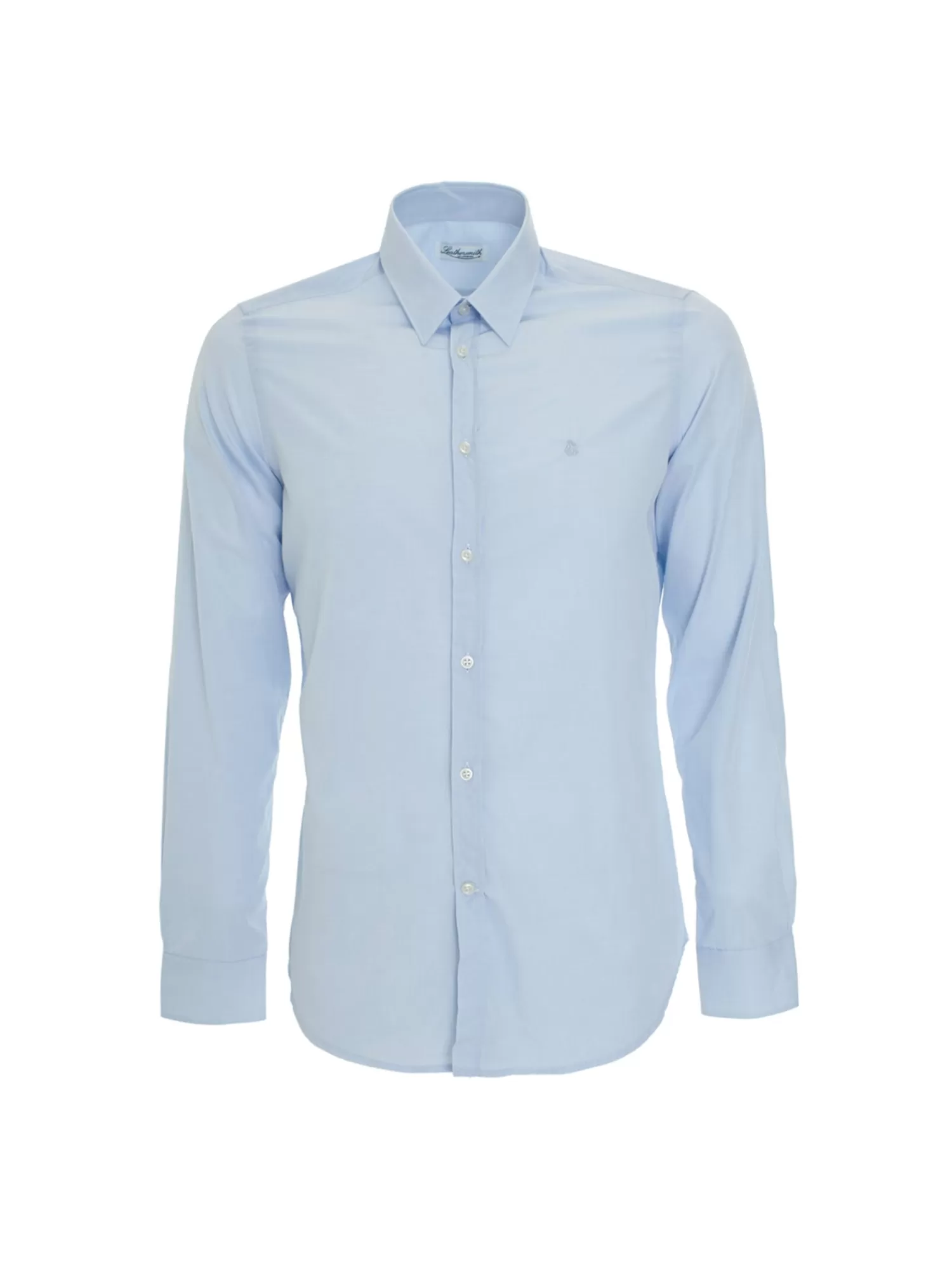 Shirts*Leathersmith of London COTTON SHIRT LIGHT BLUE