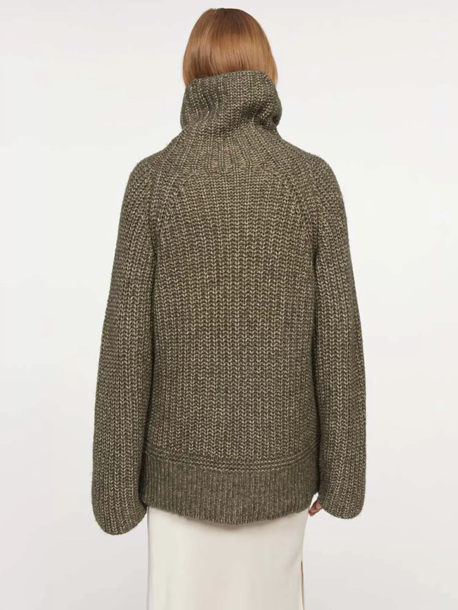 Knitwear*RODEBJER COURAGE TURTLENECK DARK GREEN