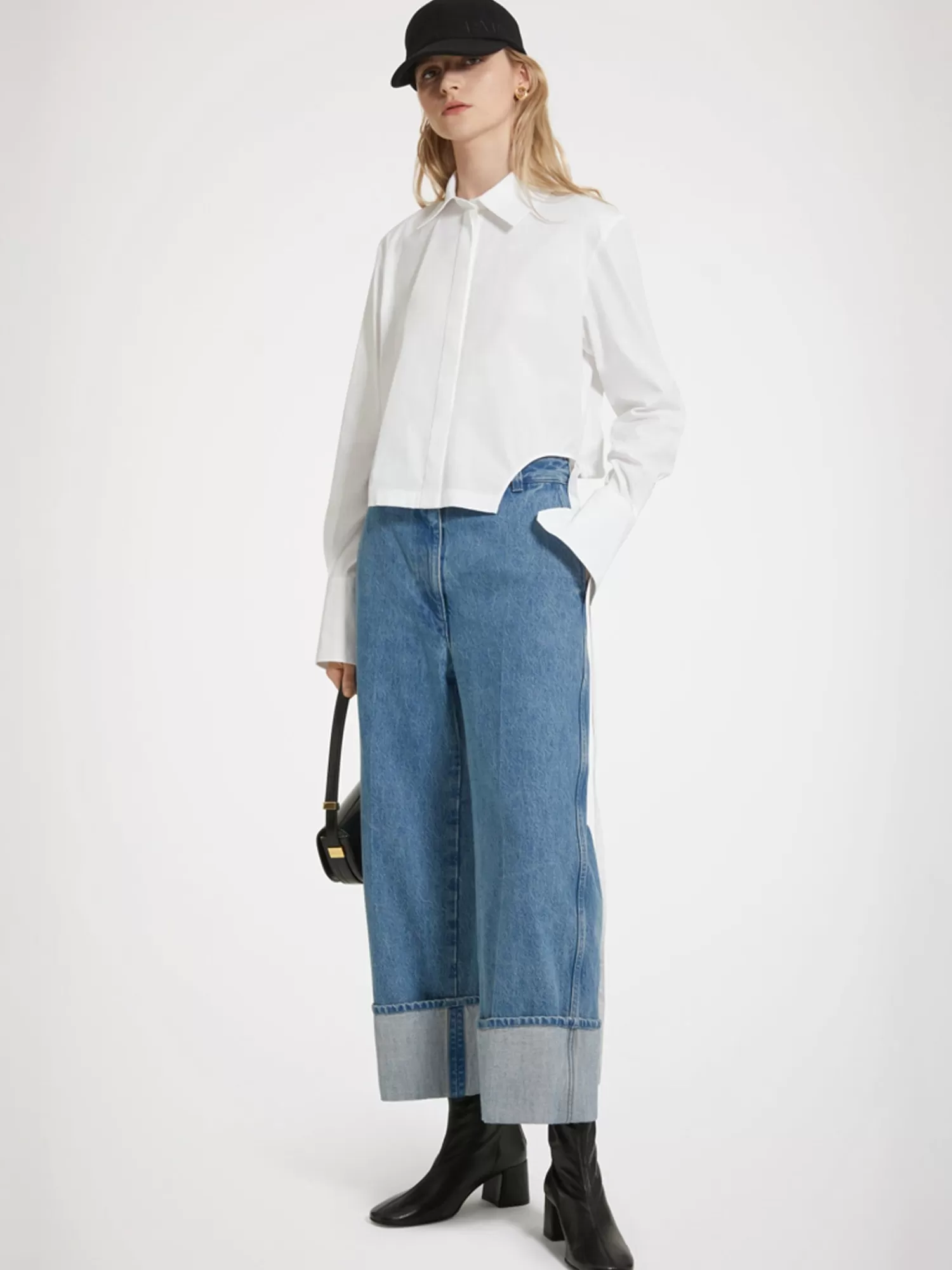 Tops | Shirts*PATOU CROPPED BLOUSE WHITE