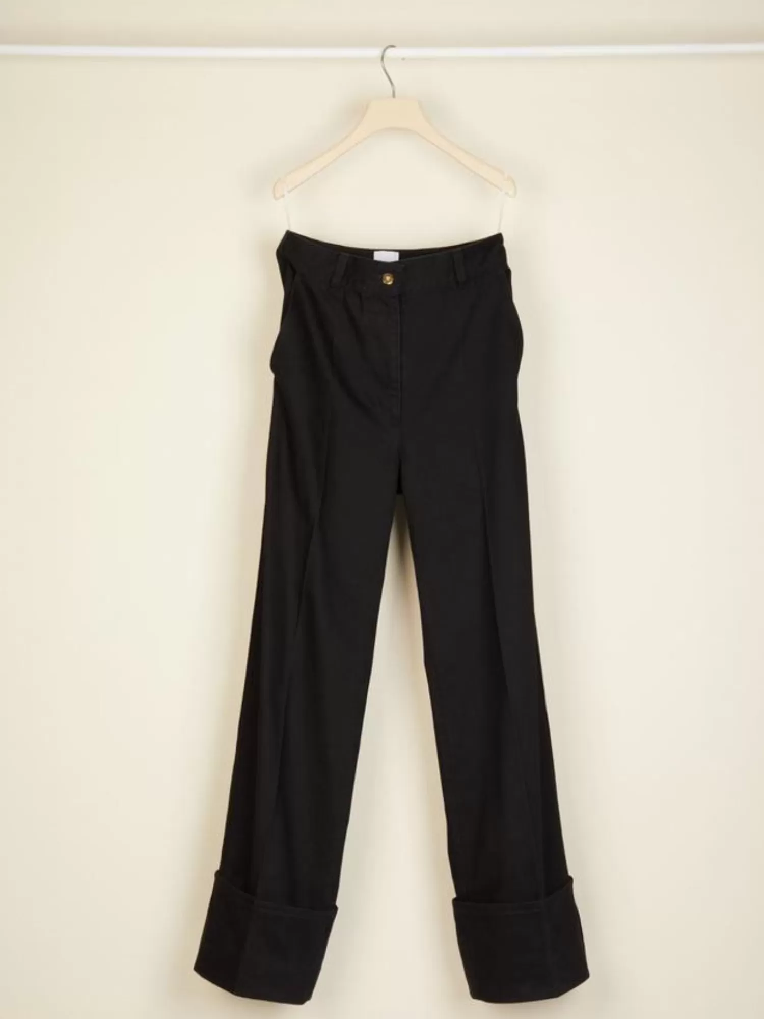 Trousers & Jeans*Patou CUFFED WIDE LEG TROUSERS