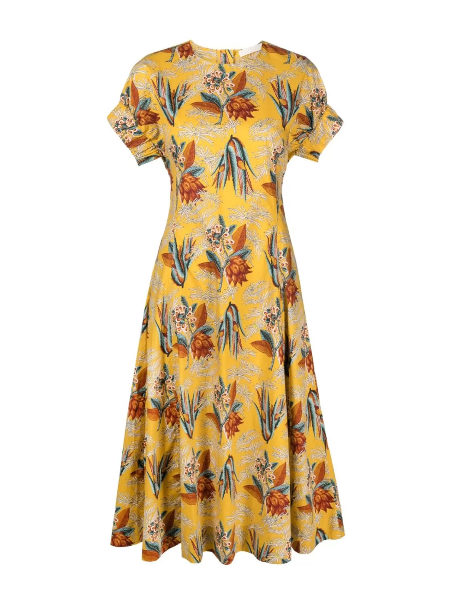 Dresses*ULLA JOHNSON DEVON DRESS MARIGOLD MULTI