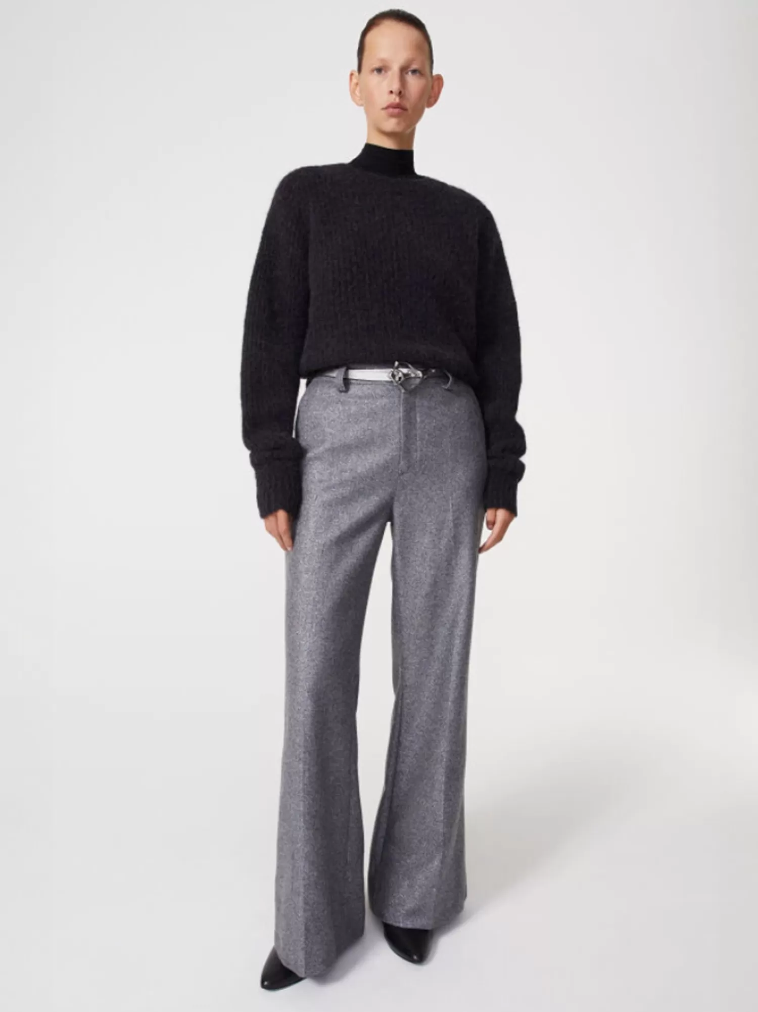 Trousers & Jeans*RODEBJER EMMA TROUSERS SILVER