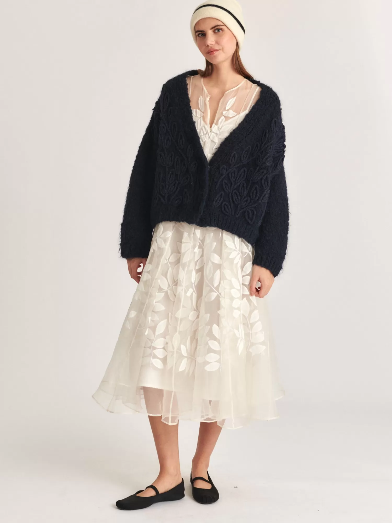 Knitwear*MII COLLECTION ERNST CARDIGAN NAVY