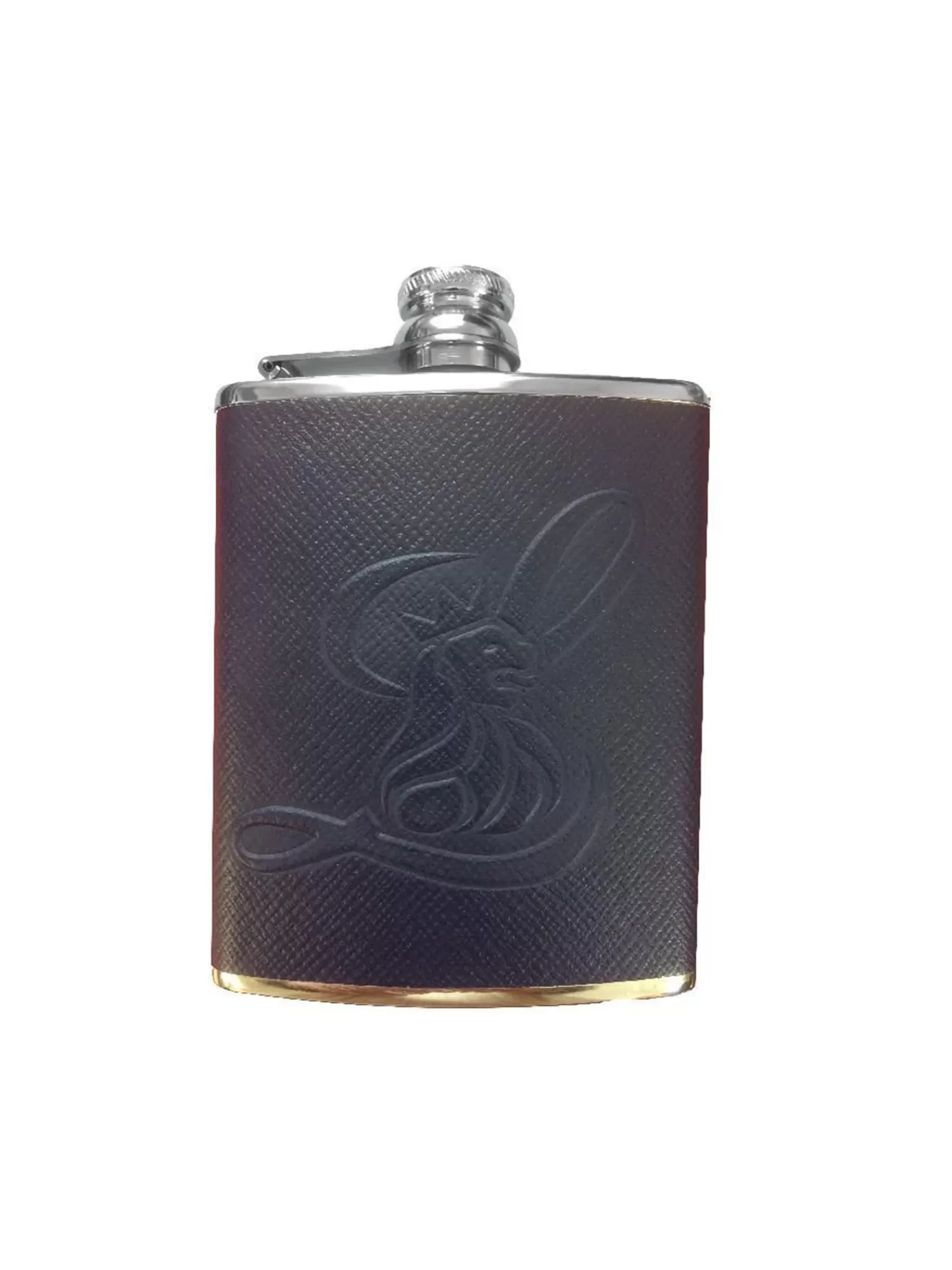 Small Leather Goods*Leathersmith of London FLASK RUTLAND LEATHER