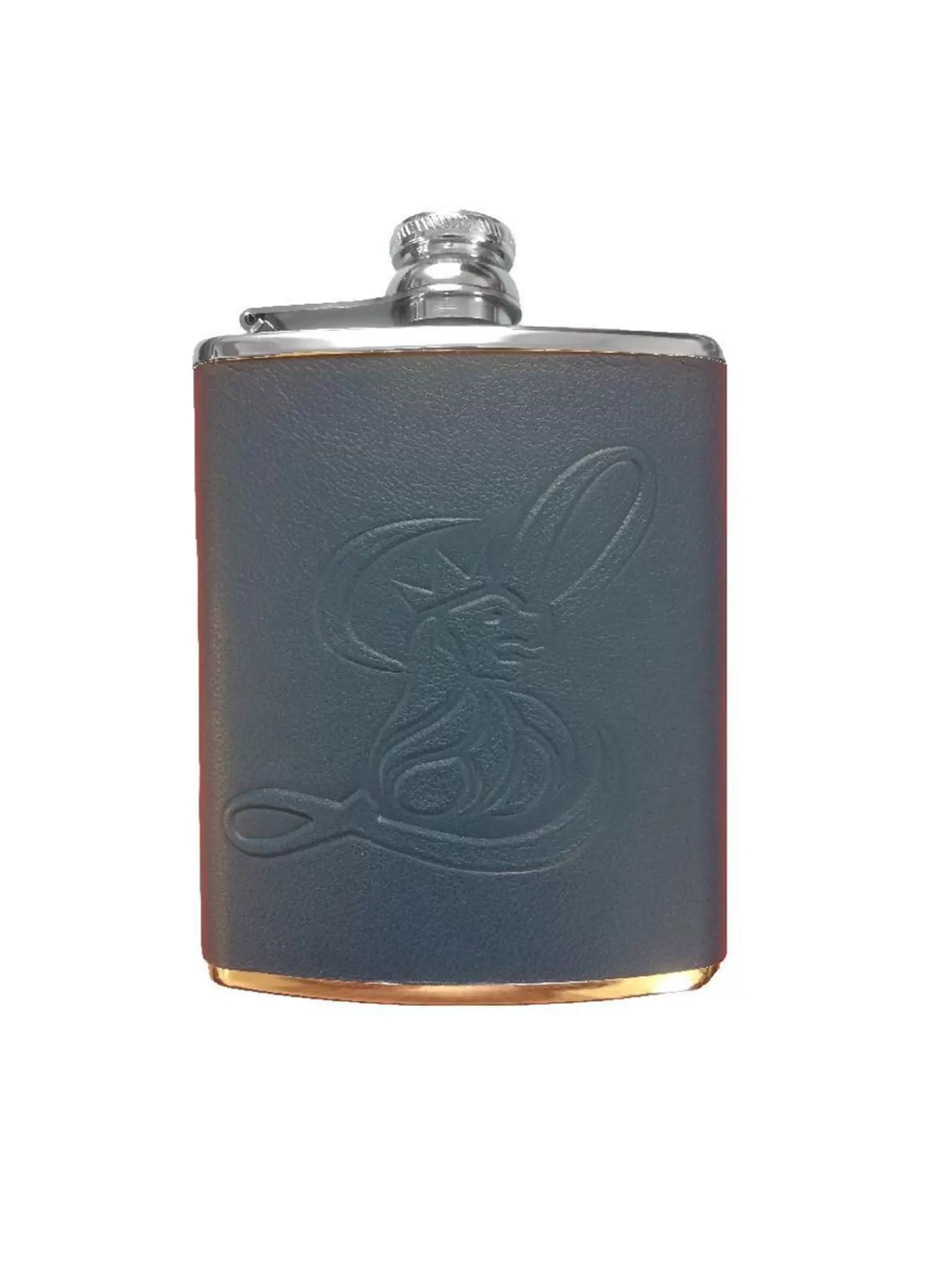 Small Leather Goods*Leathersmith of London FLASK SMOOTH LEATHER