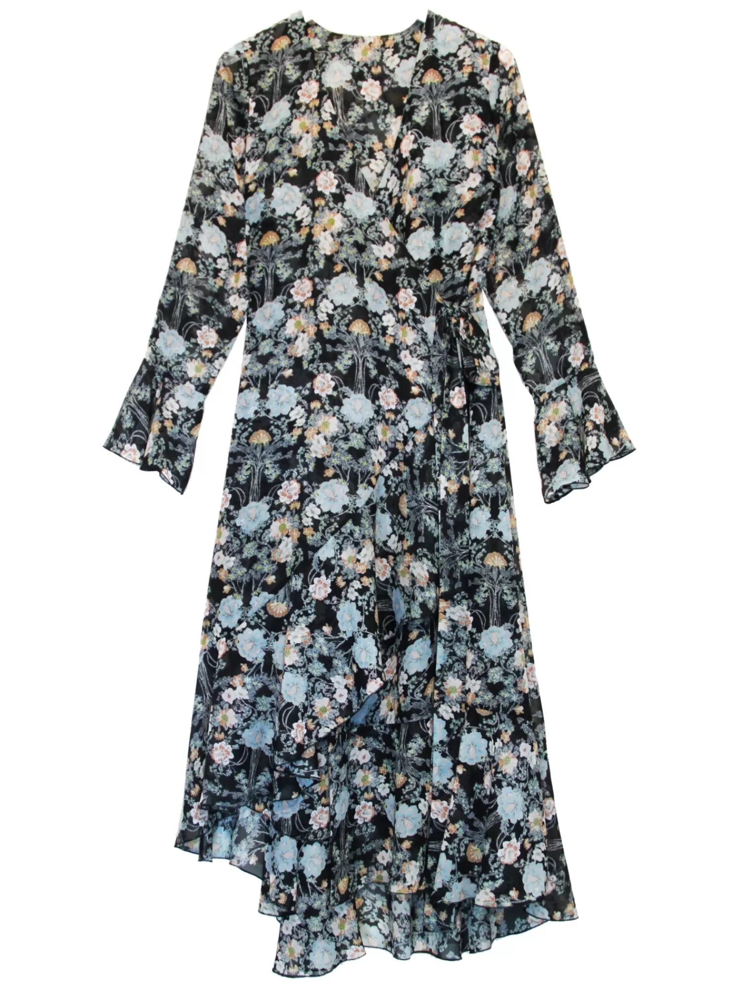 Dresses*Poustovit FLORAL WRAP DRESS