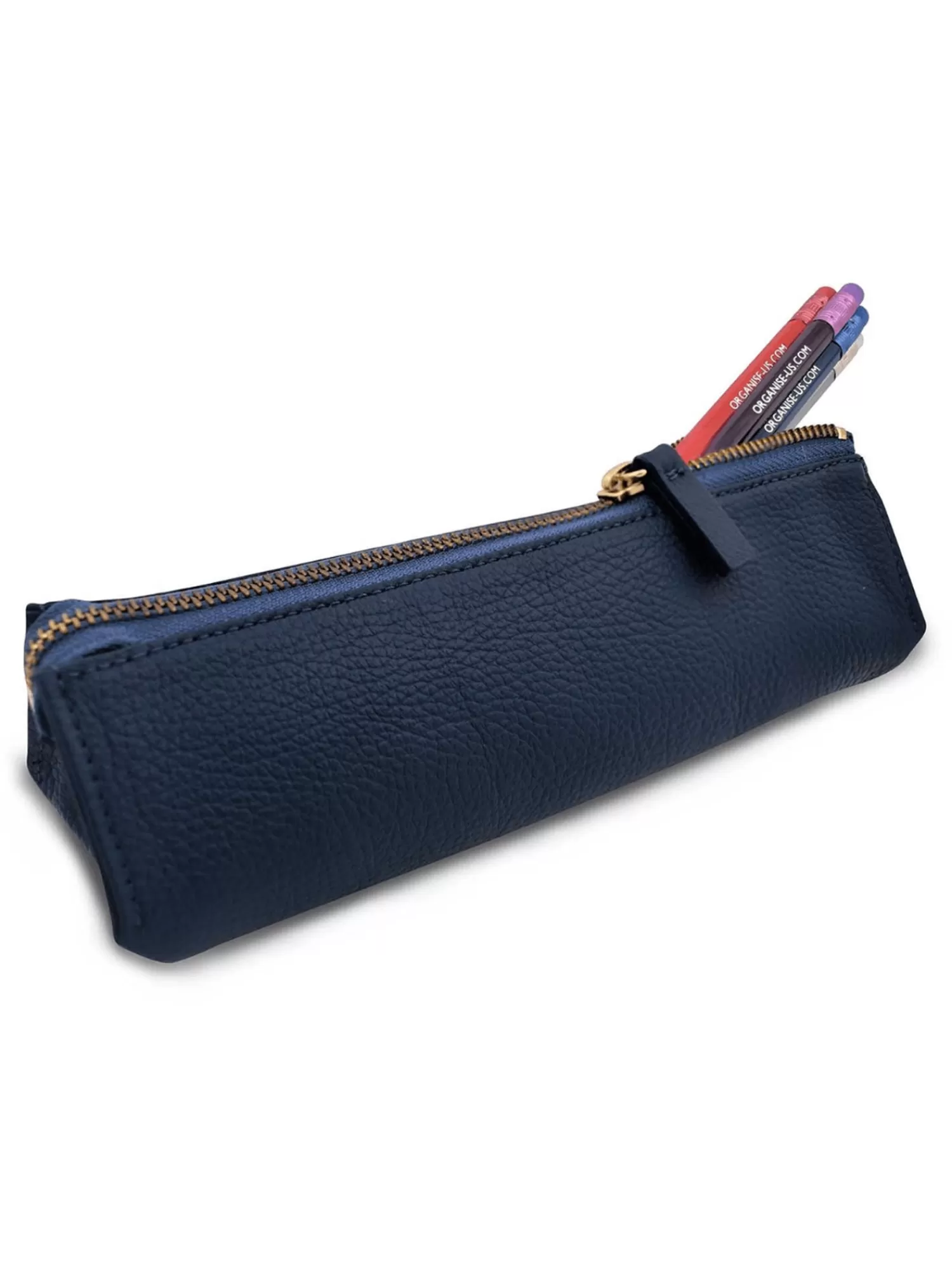 Small Leather Goods*ORGANISE-US HENRIETTA PENCIL CASE BLUE