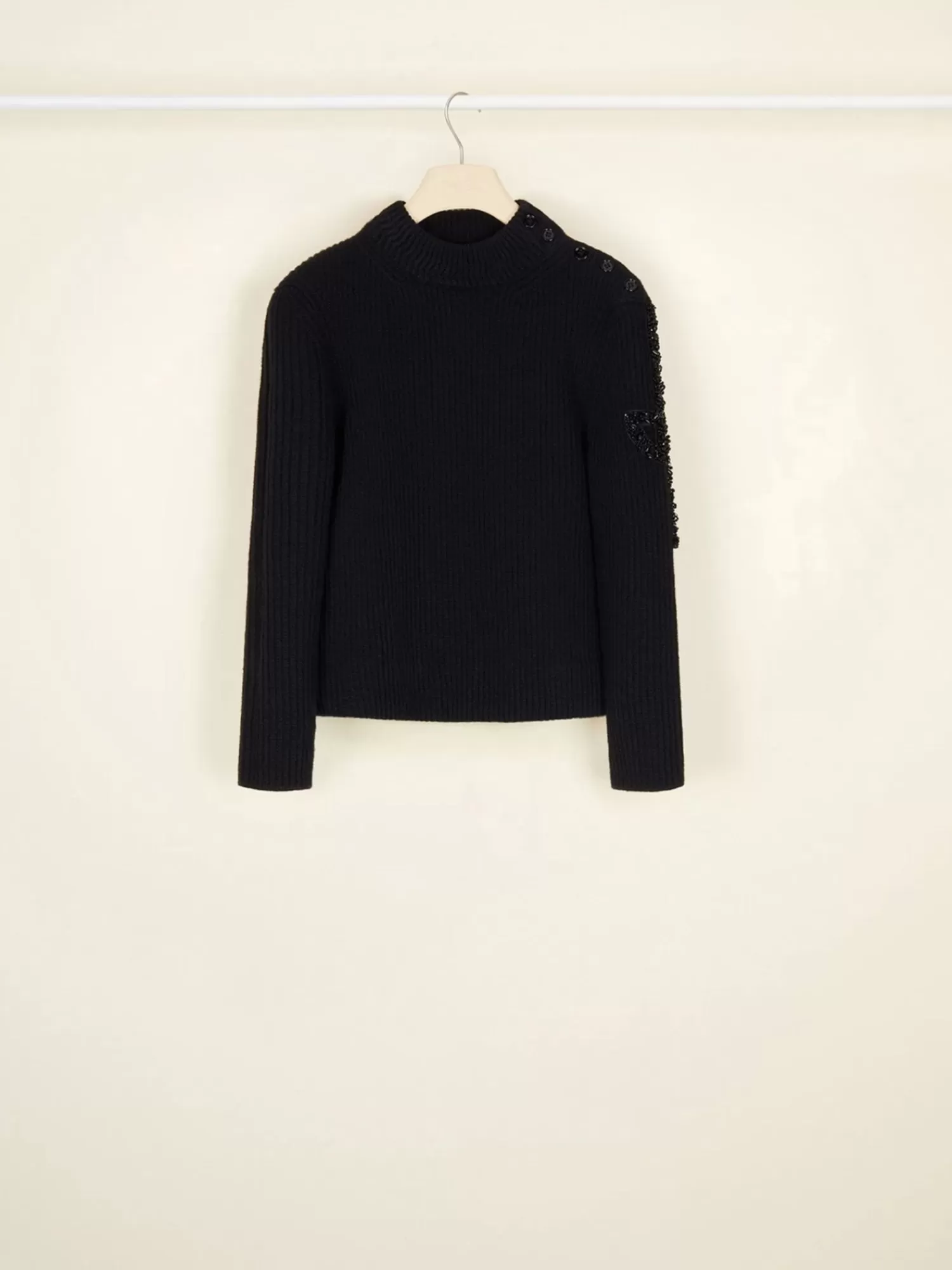 Knitwear*Patou ICONIC JUMPER BLACK