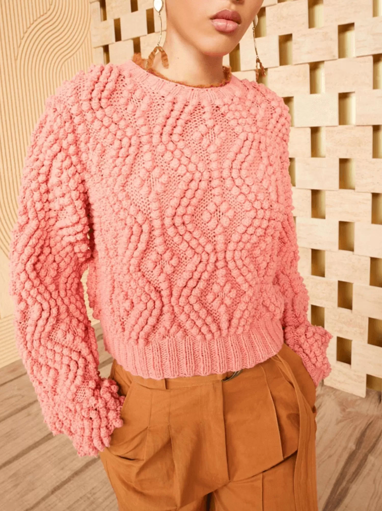 Knitwear*ULLA JOHNSON KIMBERLEY PULLOVER DAHLIA