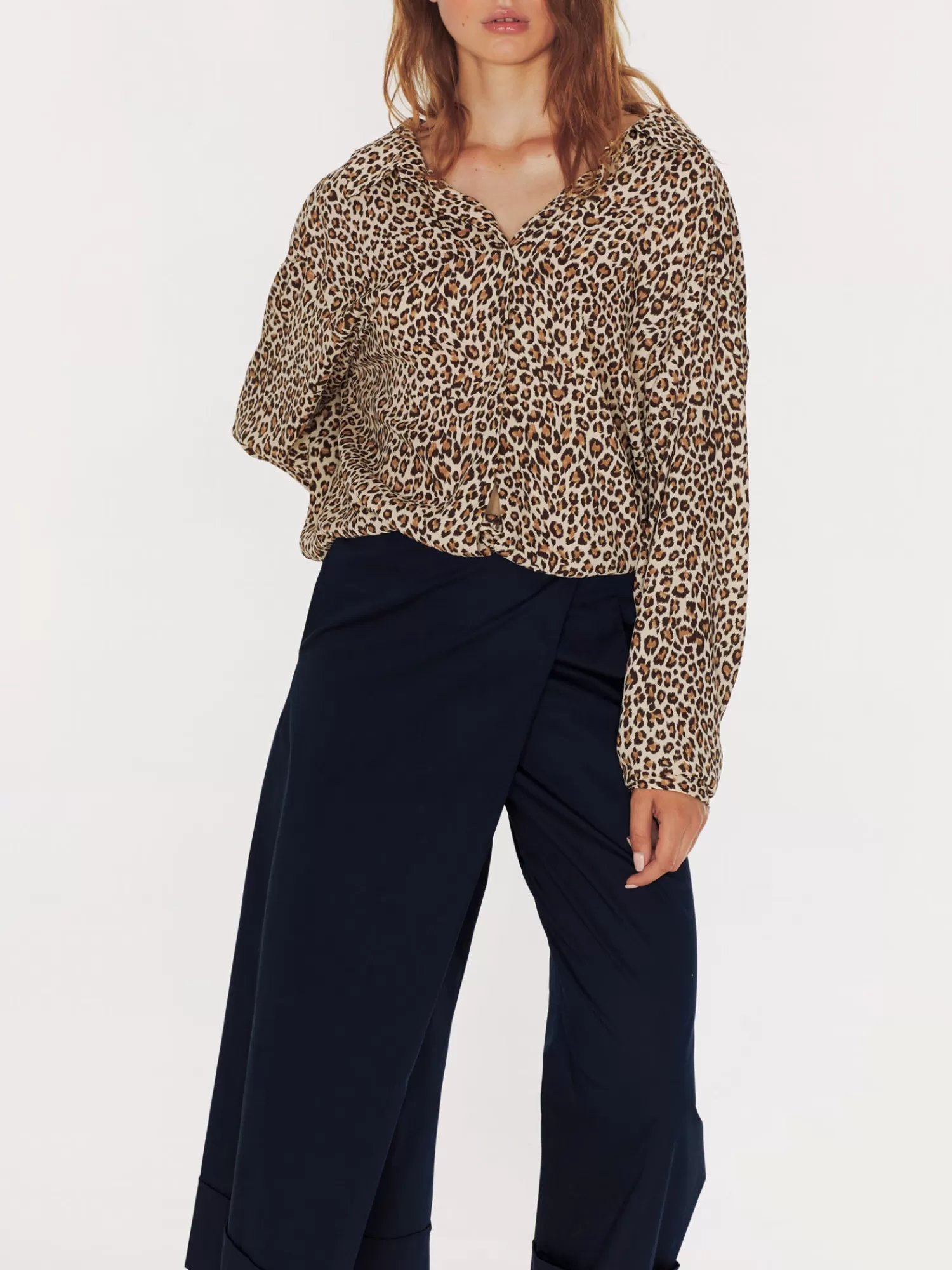 Shirts*Poustovit LEOPARD PRINT SHIRT