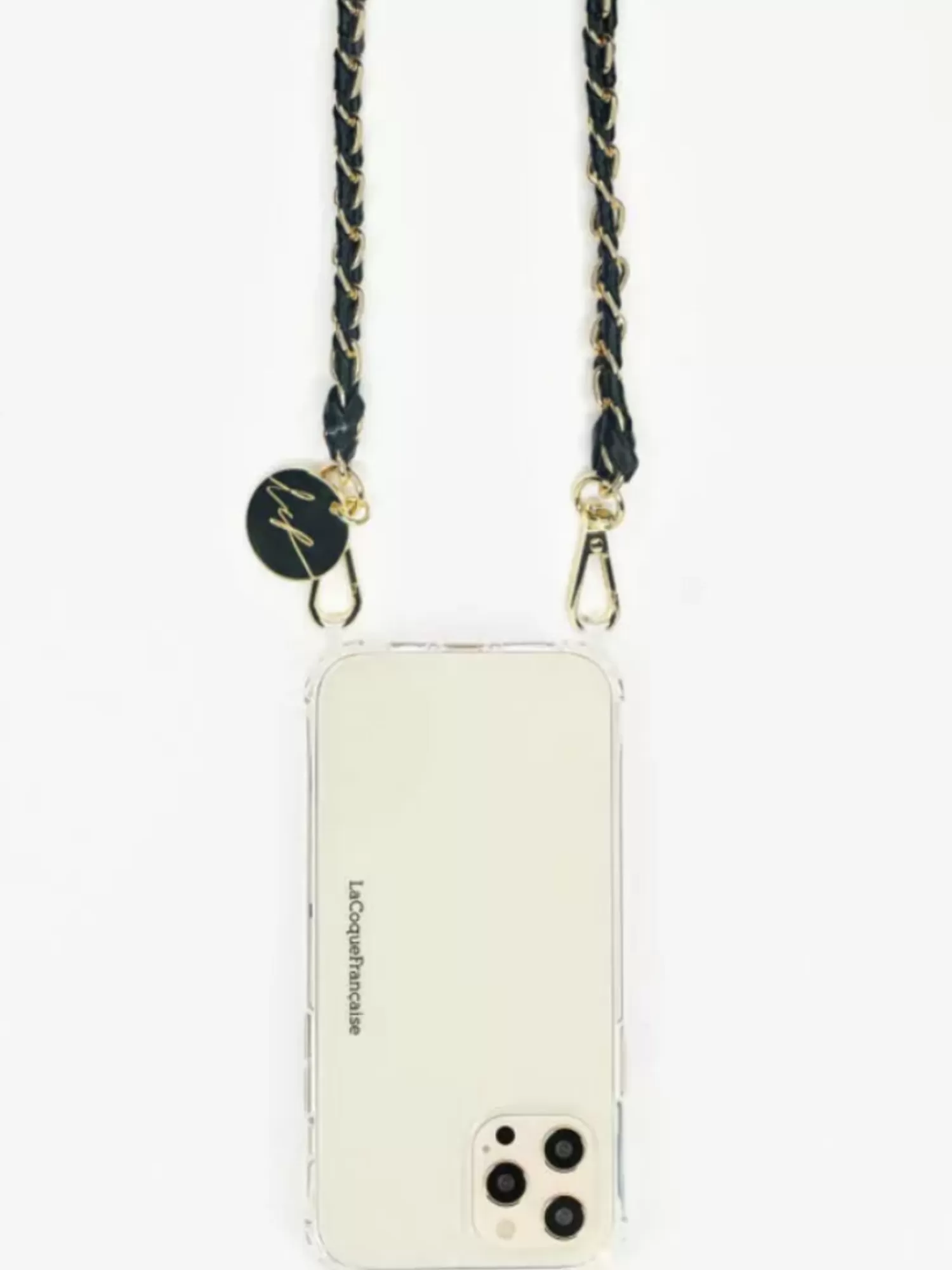 Phone Chains & Cases*LA COQUE FRANCAISE LOU PHONE CHAIN BLACK GOLD