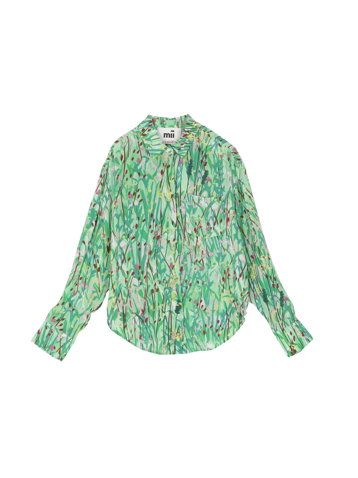 Shirts*MII COLLECTION MILOU PRAIRIE SILK SHIRT