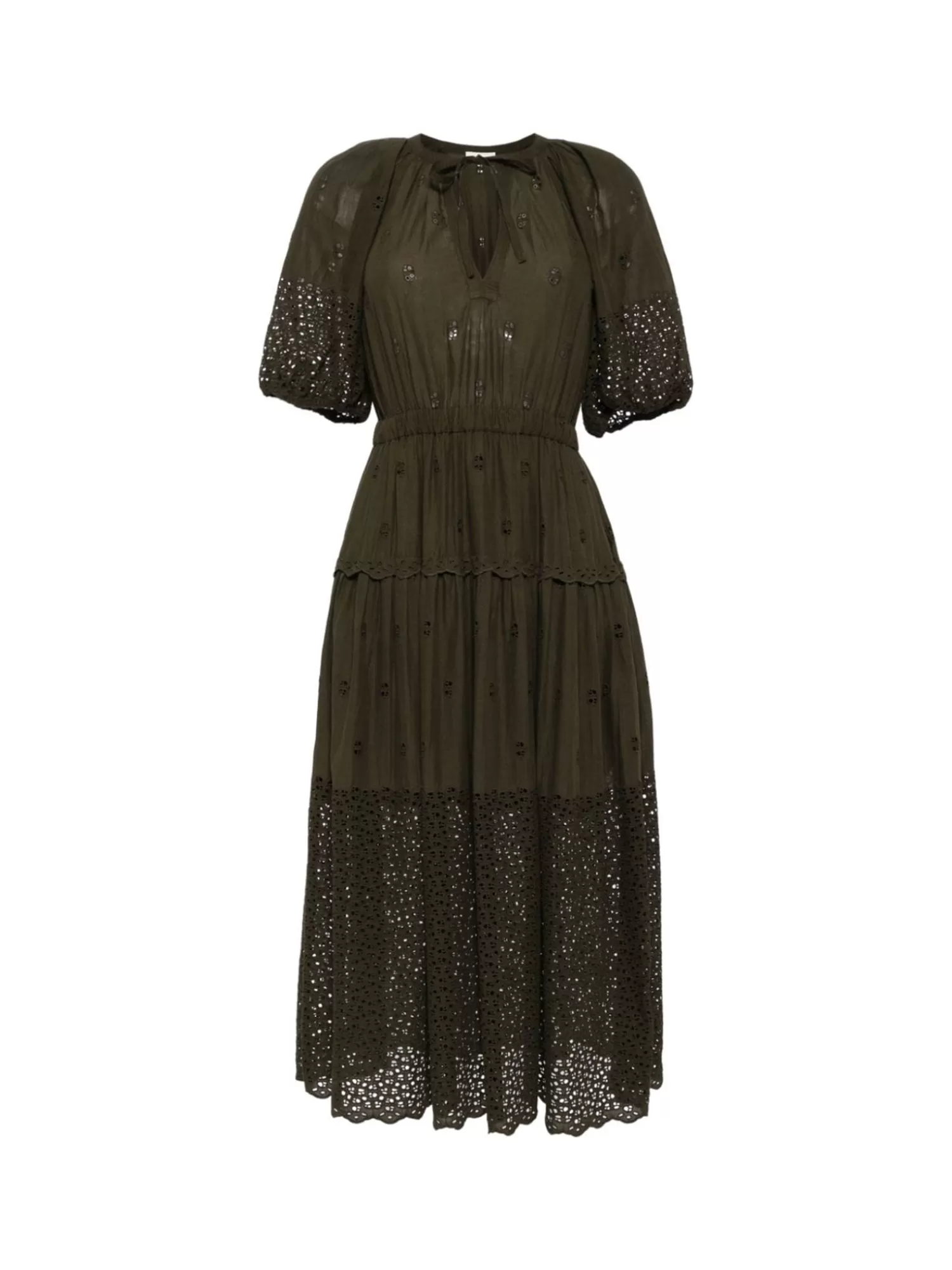 Dresses*ULLA JOHNSON NOVA DRESS MILITAIRE