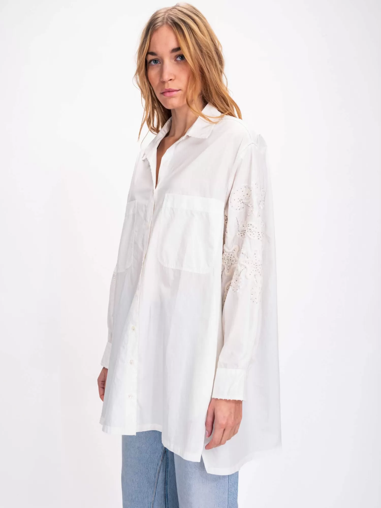 Shirts*V DE VINSTER OCEANE SHIRT WHITE