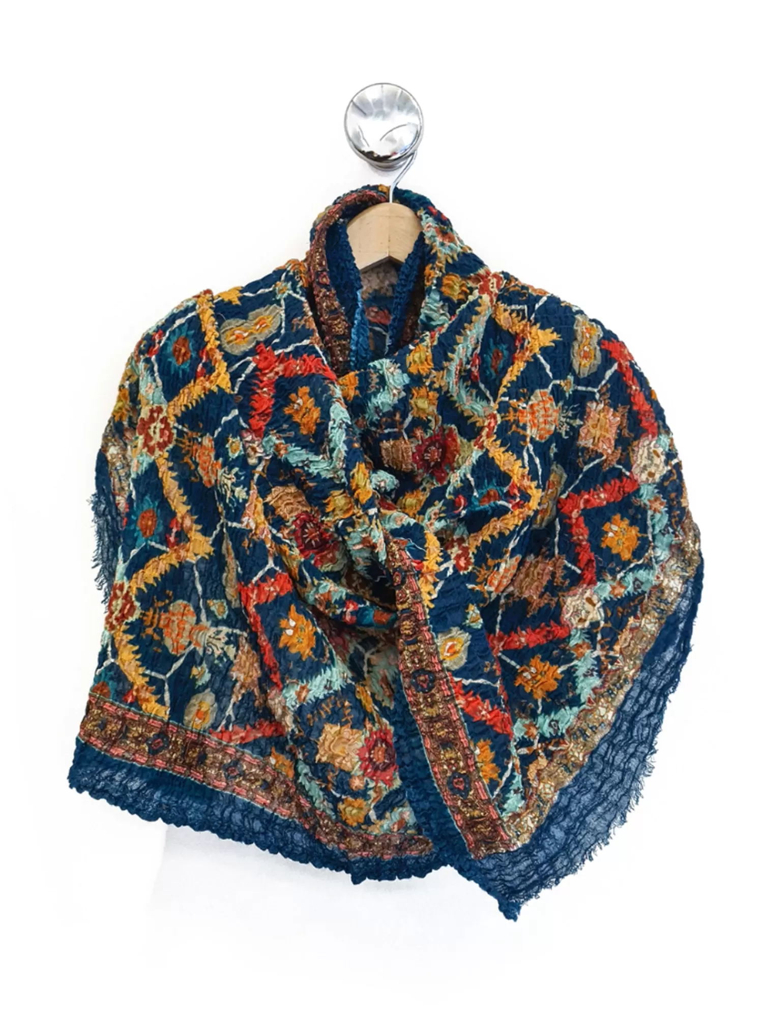 Accessories | Scarves*Leathersmith of London PERSIAN BLUE SCARF