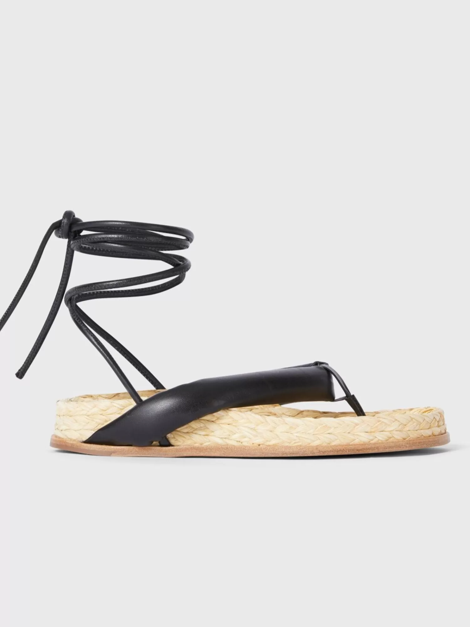 Shoes | Shoes*RODEBJER SANTORINO STRAW SANDALS BLACK