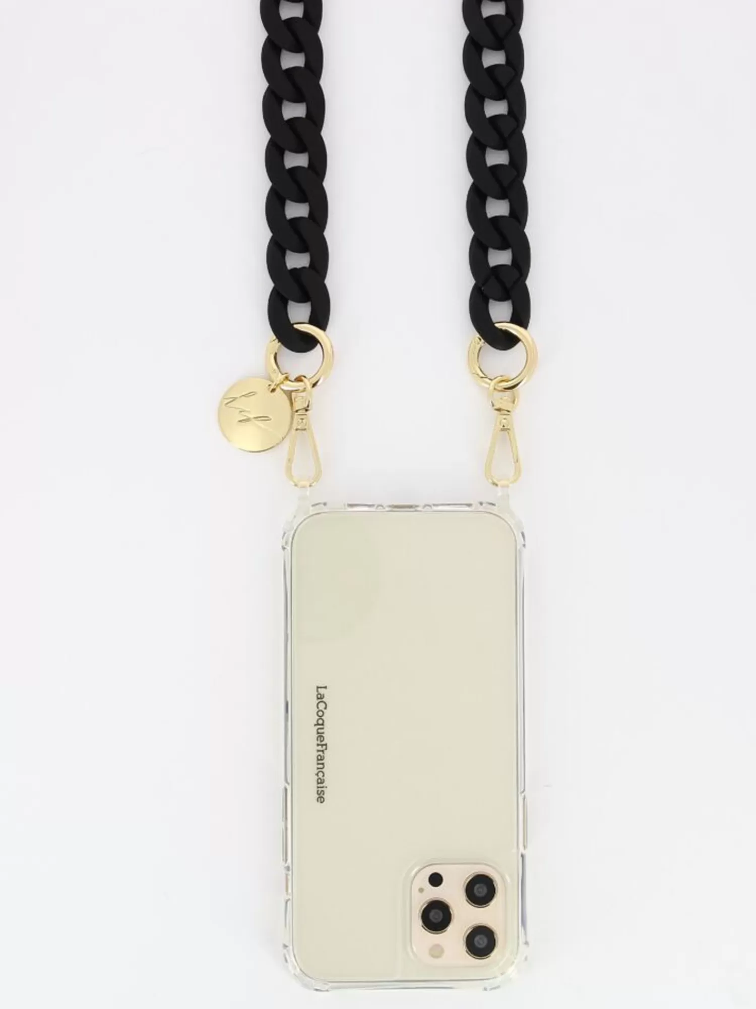 Phone Chains & Cases*LA COQUE FRANCAISE SARAH PHONE CHAIN MATTE BLACK