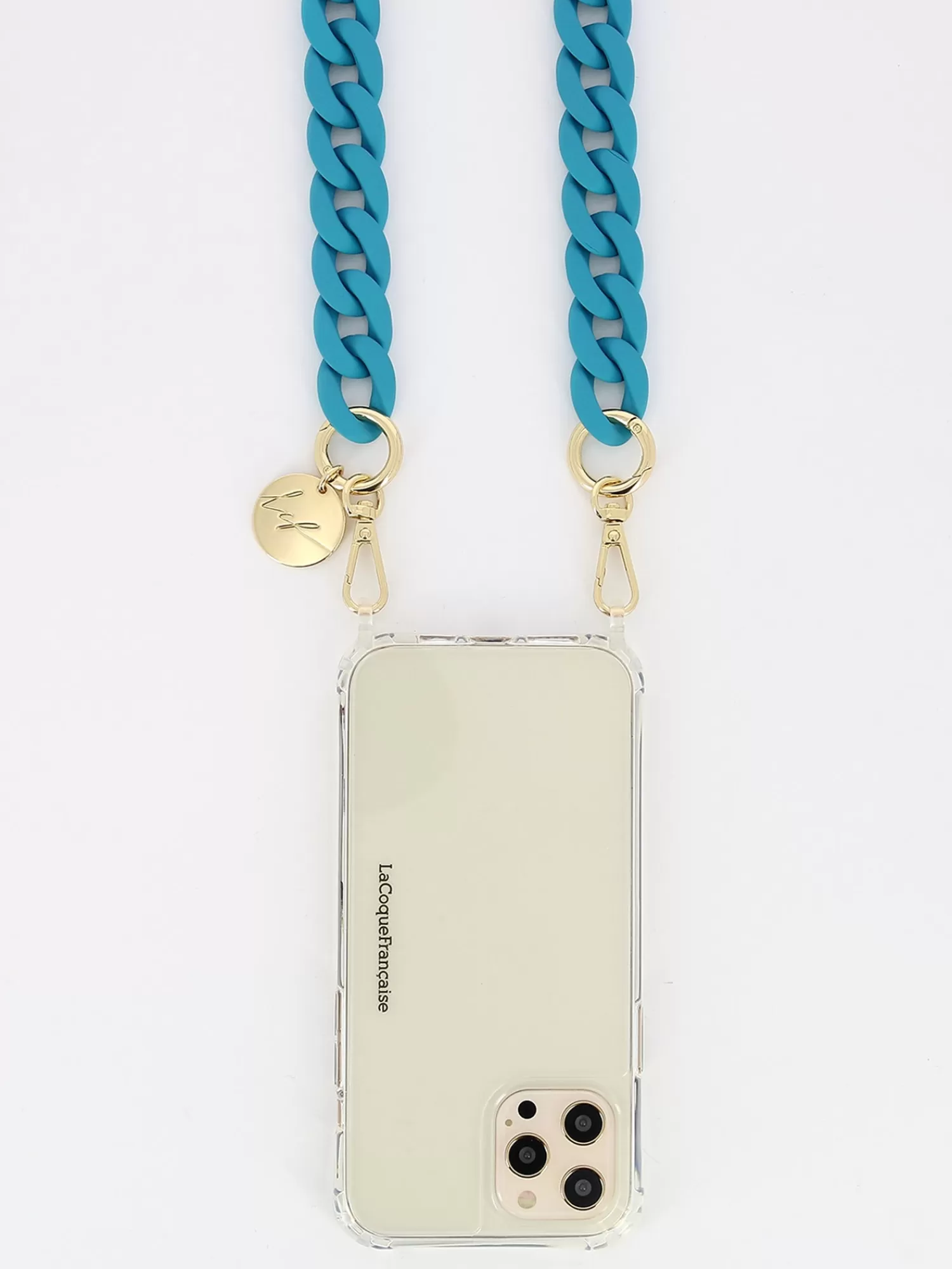 Phone Chains & Cases*LA COQUE FRANCAISE SARAH PHONE CHAIN MATTE BLUE