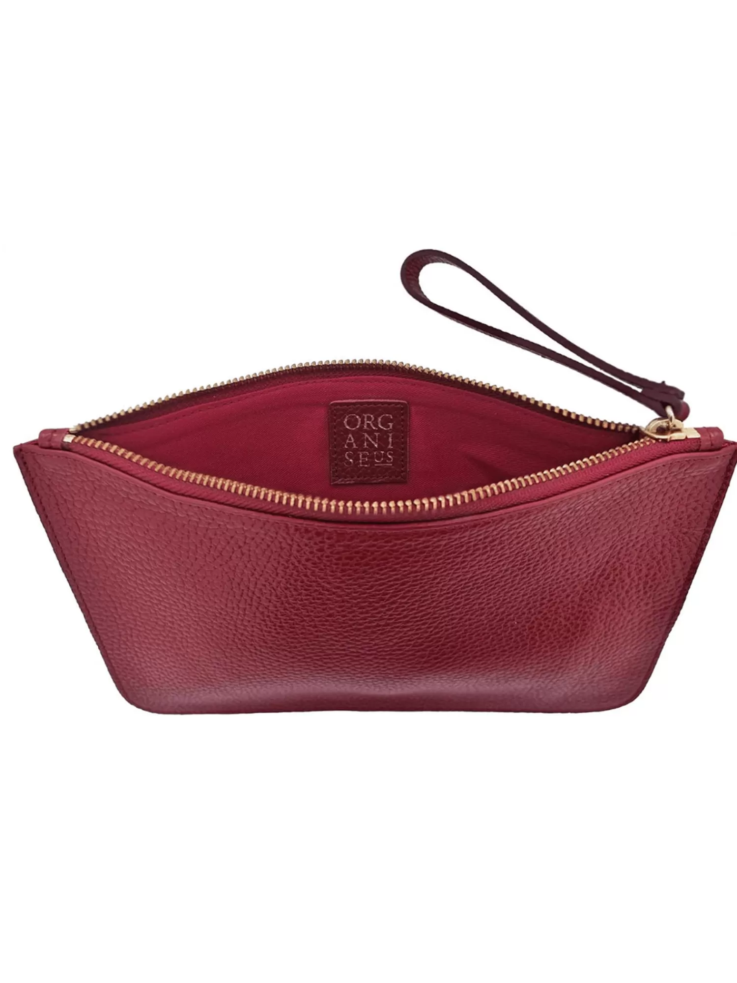 Small Leather Goods*ORGANISE-US SLOANE POUCH DARK RED