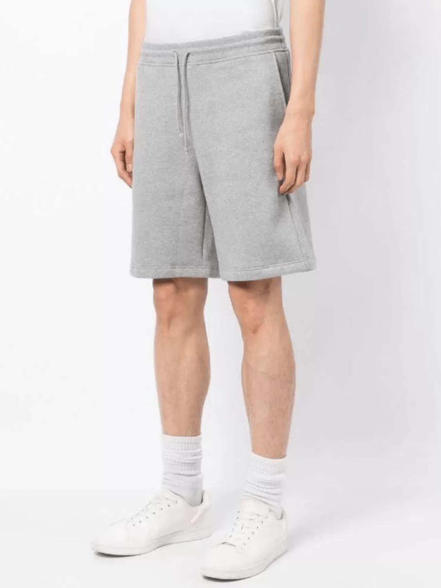 Trousers*Leathersmith of London SWEAT SHORTS GREY