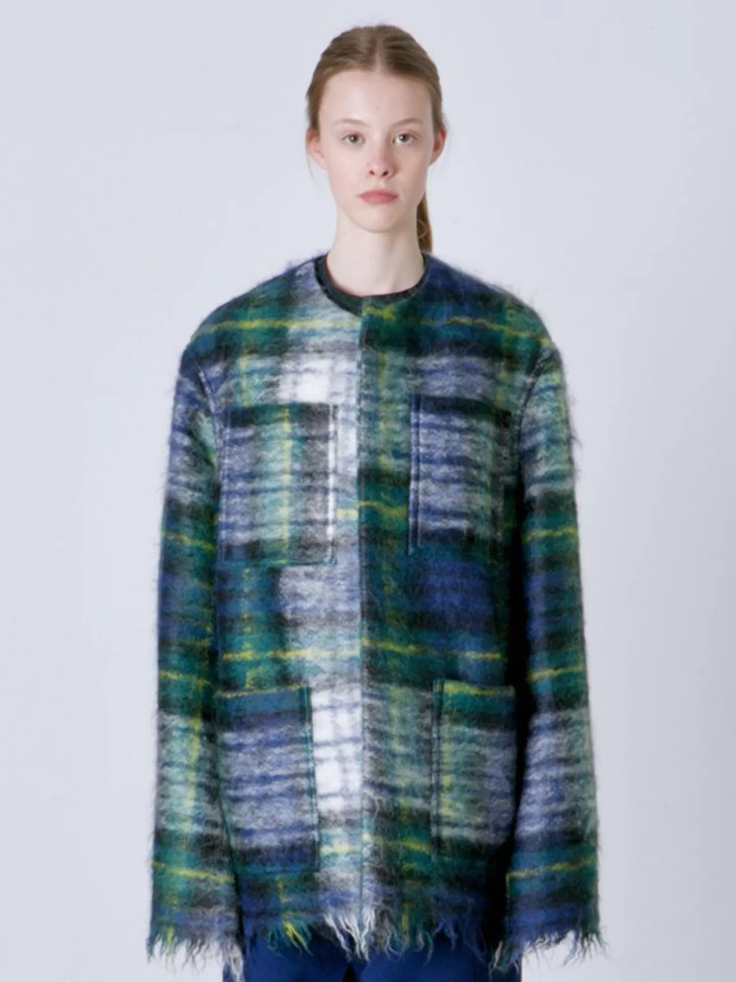 Coats & Jackets*Sofie D'Hoore TARTAN GREEN COAT