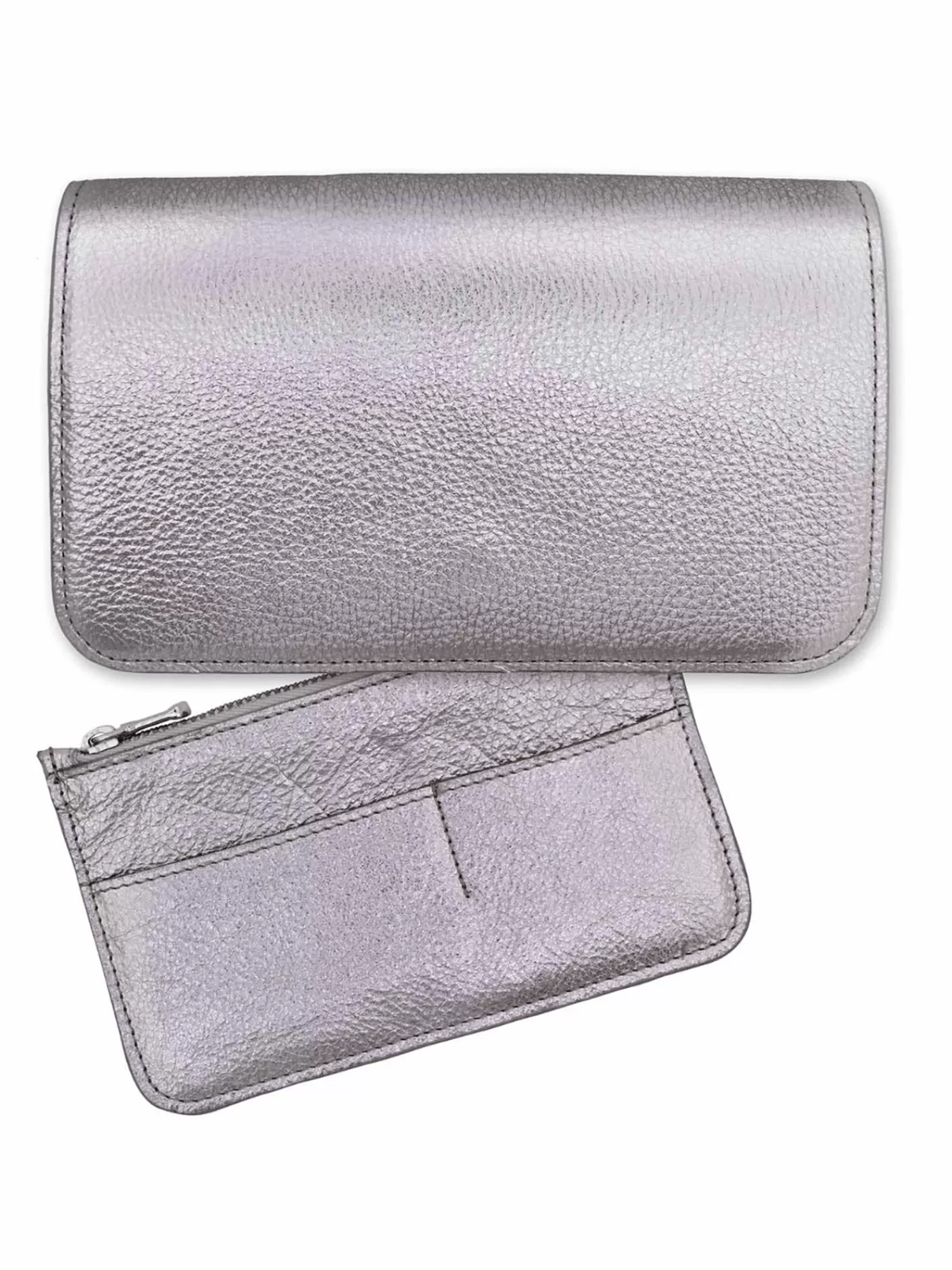 Small Leather Goods*ORGANISE-US THE CHELSEA WALLET SILVER